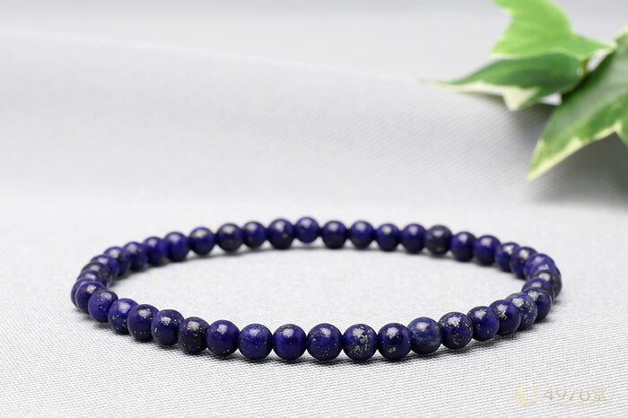 ラピスラズリ ブレスレット 4mm ｜ 天然石通販の4976堂