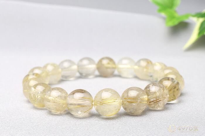 ルチルクォーツ ブレスレット 10mm ｜ 天然石通販の4976堂